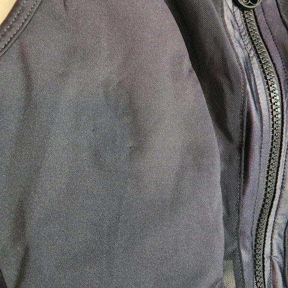 House Of Harlow 1960 Mesh Zipper Crop Top NWOT Size S - Picture 5 of 8